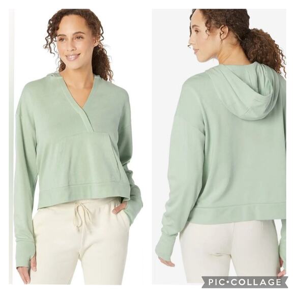 Sweaty Betty Tops - Sweaty Betty After Class Relaxed Hoody Mint Green Size 10